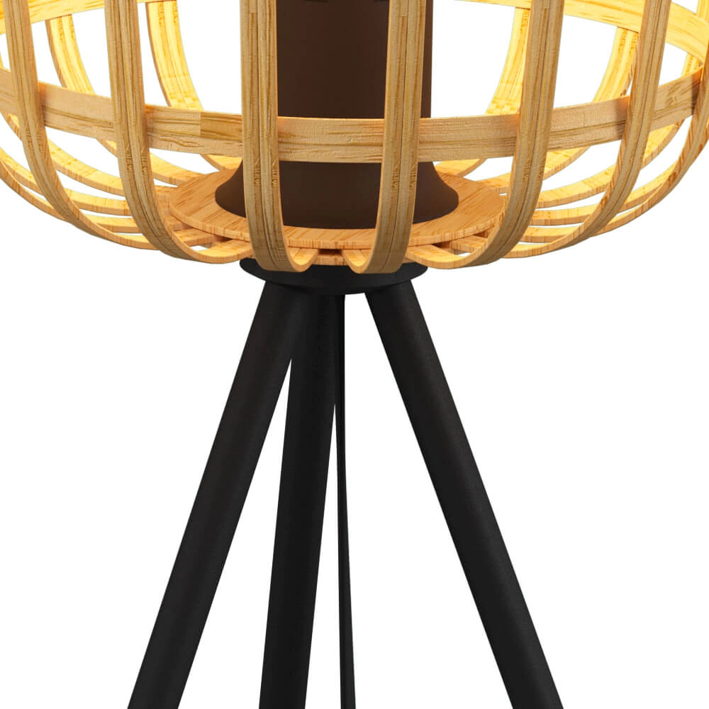 Rattan table lamp Montezuelo Stars of Light 9008606240531