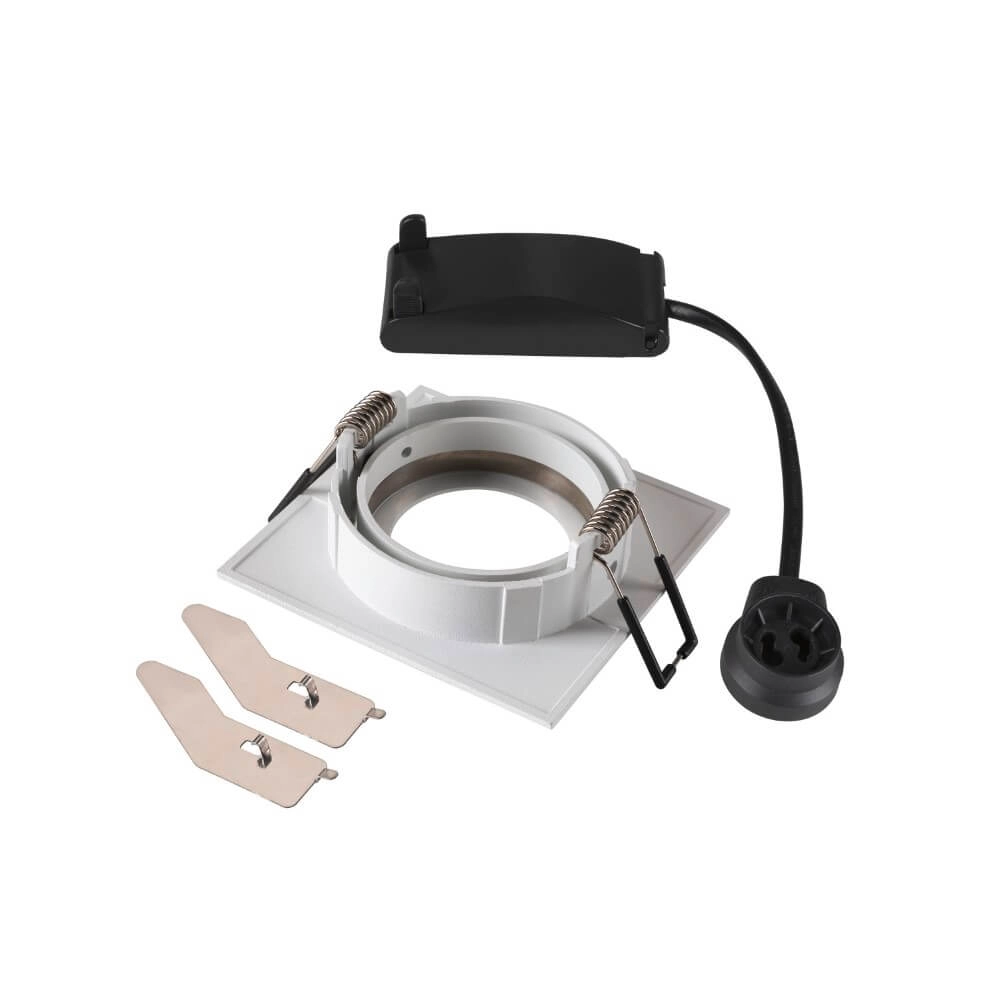 Spot encastré New Tria 68 carré - blanc - GU10 SLV 4024163276184