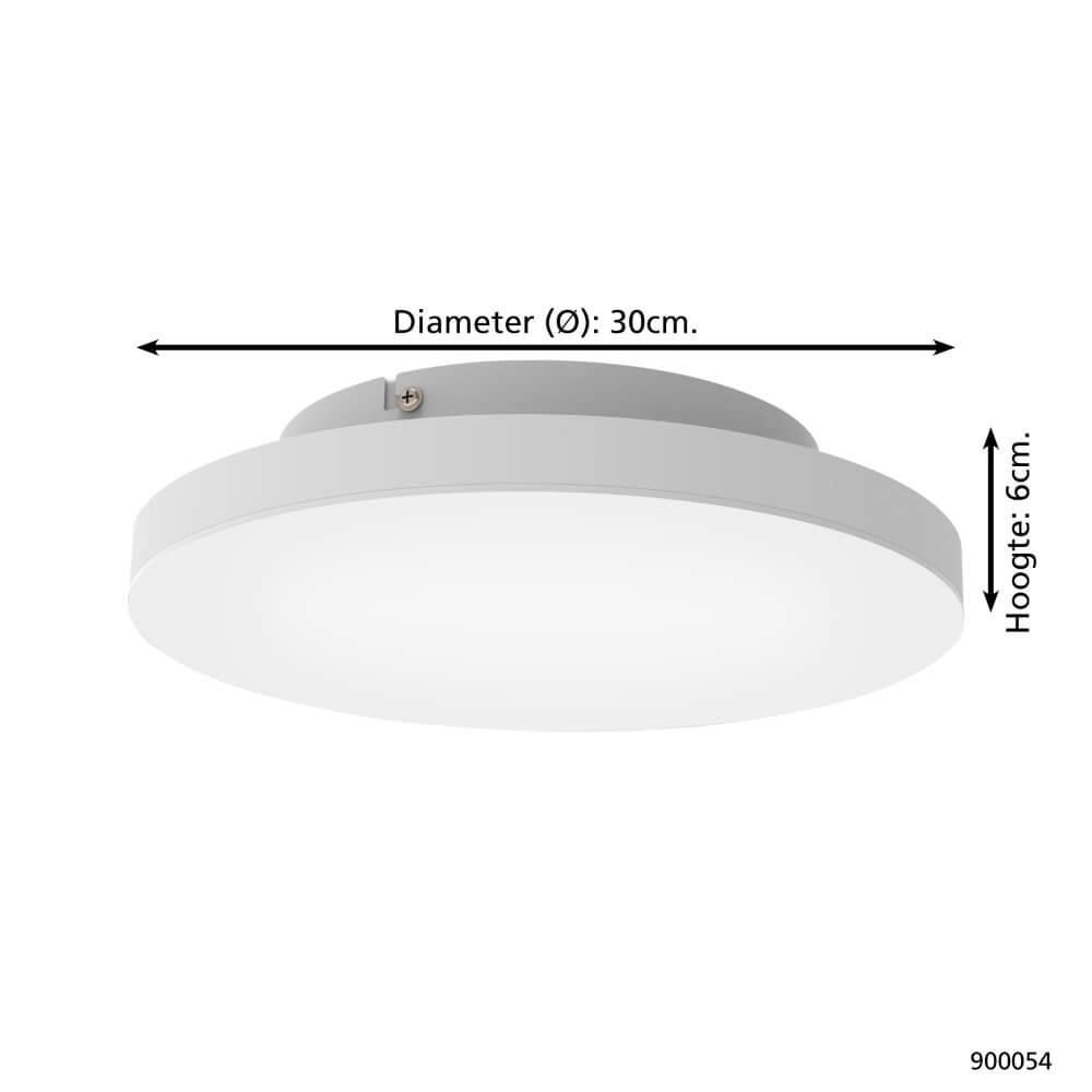 Plafonnier Zigbee Turcona-Z Ø 30 cm Eglo 9008606221905