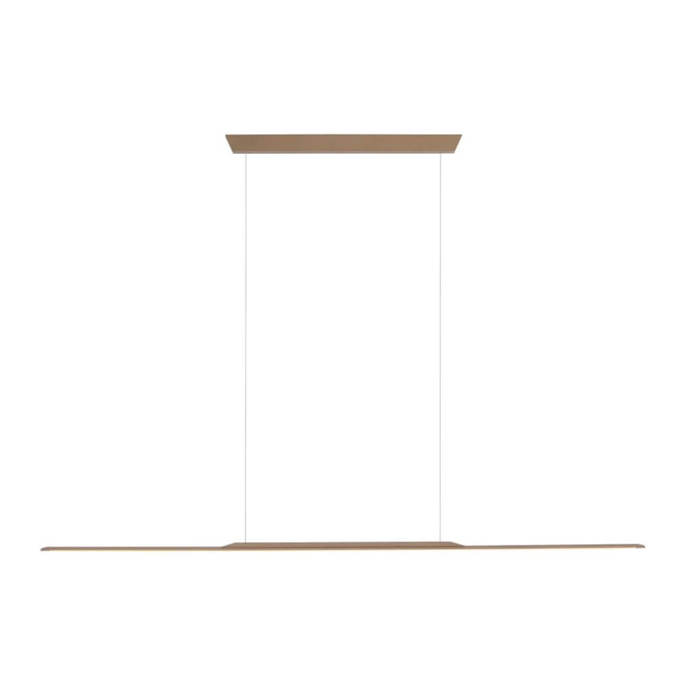 Lampe suspendue design Pure Surface bronze 160cm