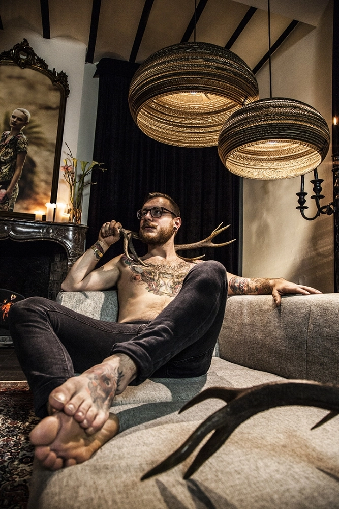 Dandy 440 Lampe suspendue en carton Ø 44cm Think Paper 8720165407163