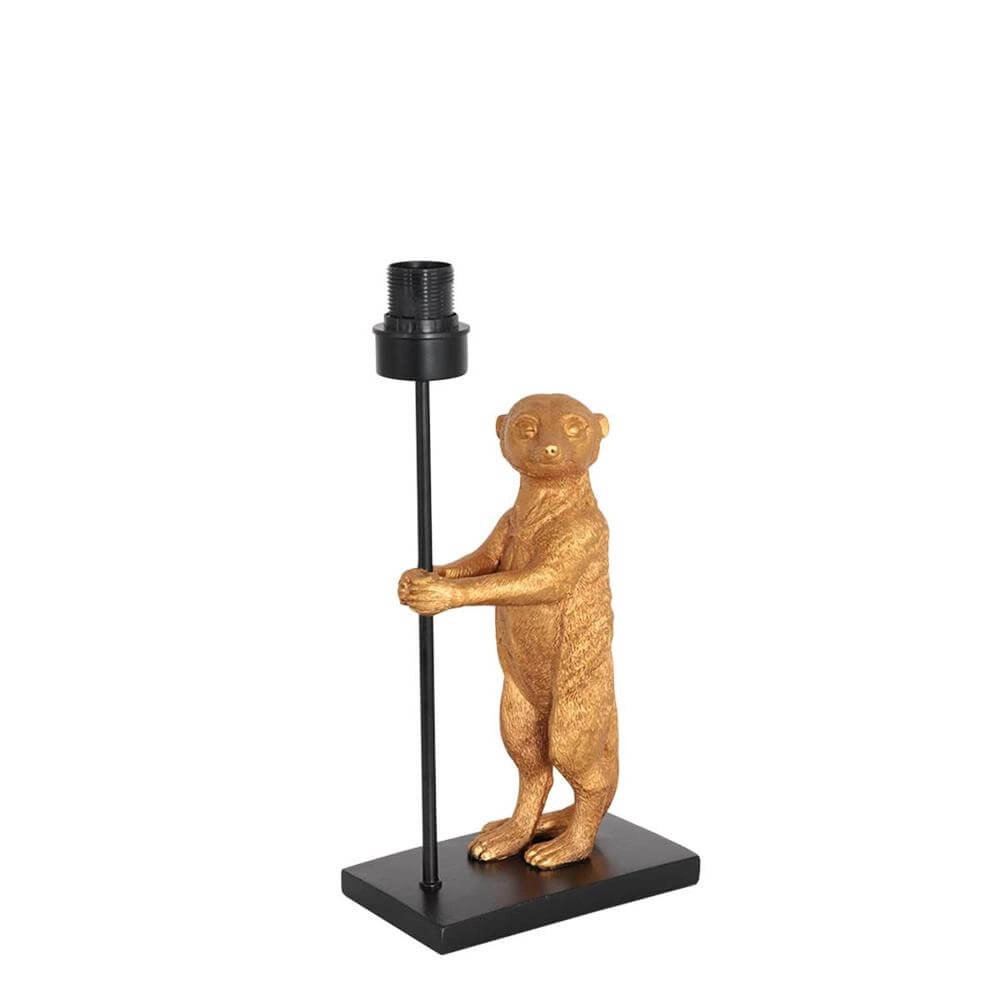 Lampe de table Animaux noir avec abat-jour en bambou Steinhauer 8712746172102