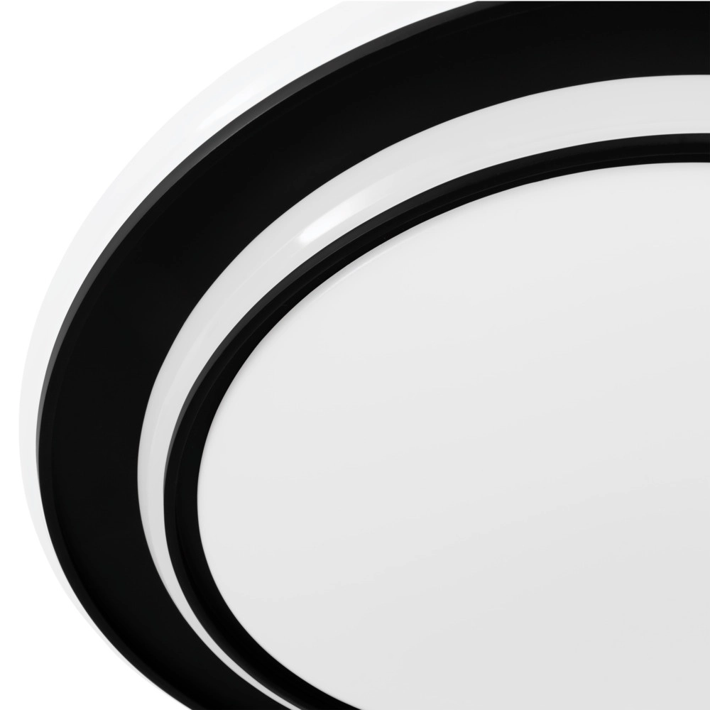 Plafonnier Moschetta noir Ø 40cm Eglo 9008606357413