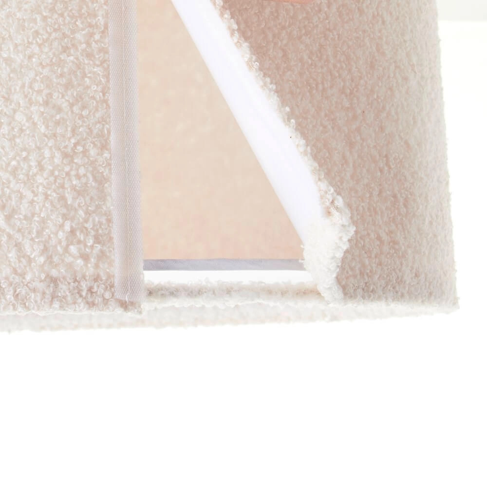 Plafonnier crème Teddy Ø 23 cm Brilliant 4004353447242