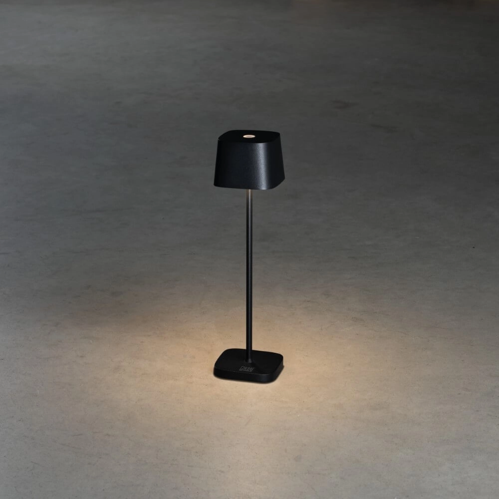Lampe de table sans fil Capri mini noir KonstSmide 7318307829754