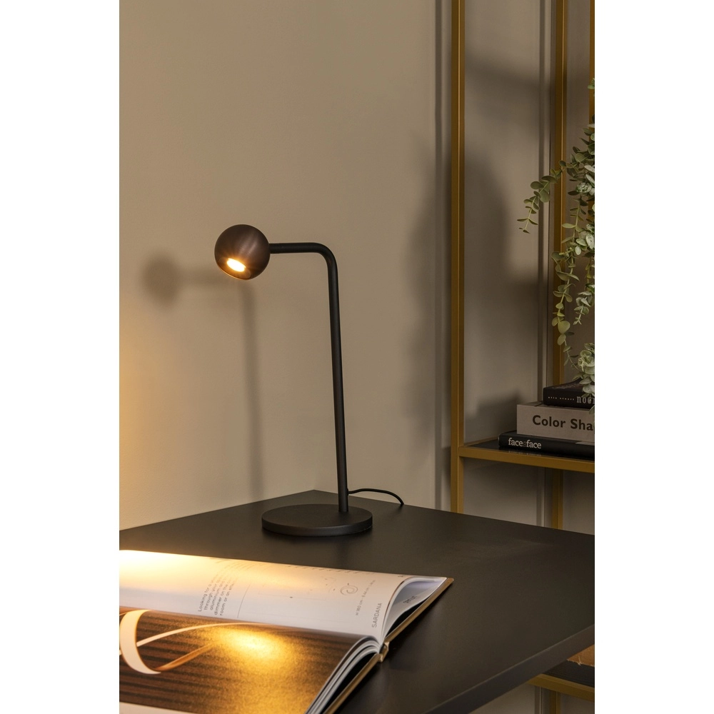 Lampe de table de conception Montana Café brun Premium by Lucide 5411212680198