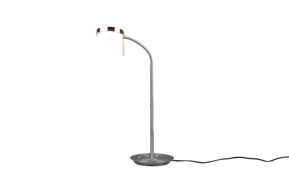 Lampe de table Monza 57 cm en acier inoxydable Trio 4017807505771