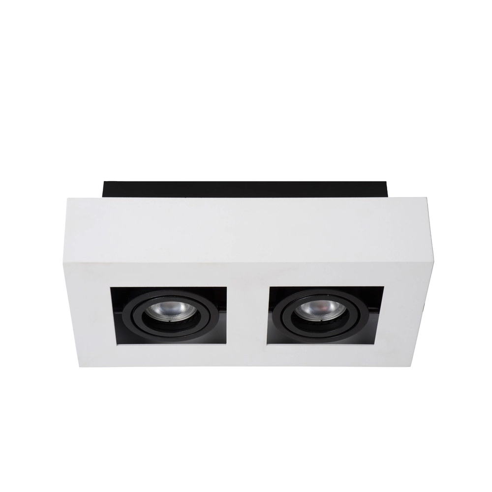 Projecteur de plafond Xirax 2 x 5W blanc