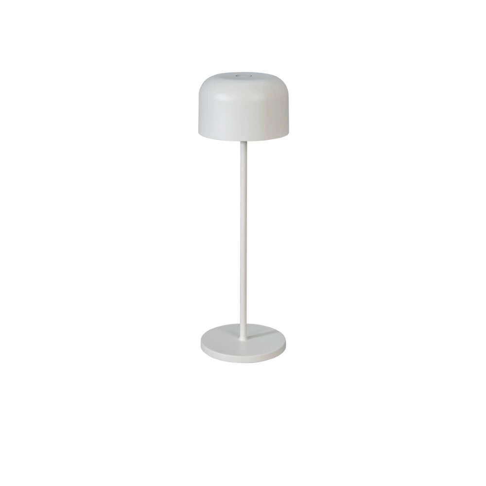 Lampe de table blanche Lille rechargeable
