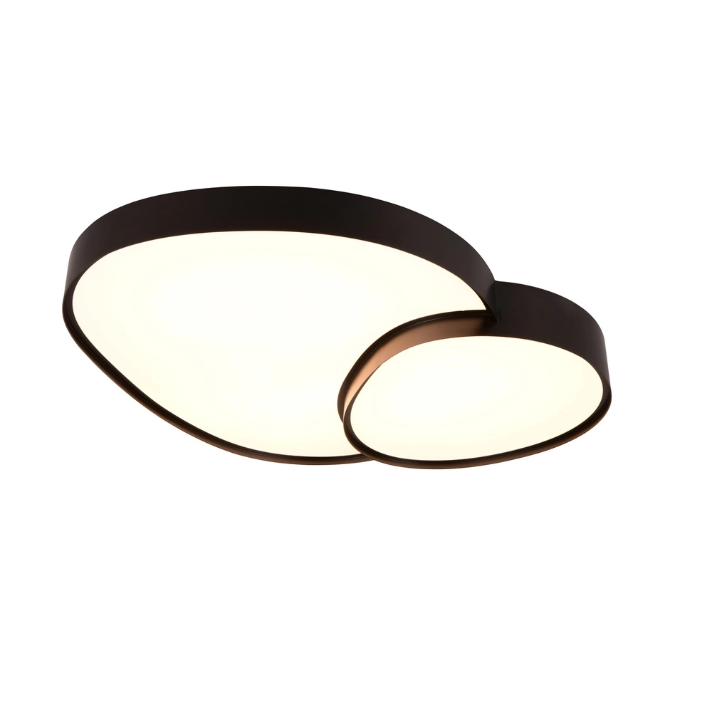 Plafonnier organique Rise 77cm noir Plafonnier organique Rise 77cm noir