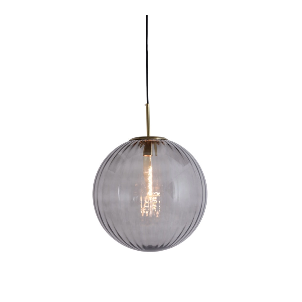 Lampe suspendue Magdala Ø 40 cm de fumée Light & Living 8717807636289