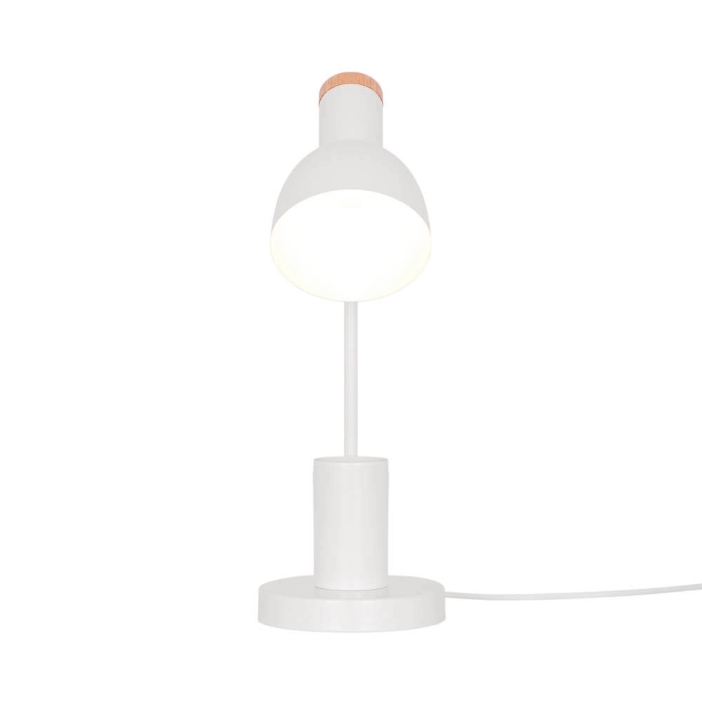 Lampe de bureau blanche Devone avec porte-plume Nordlux 5704924024542