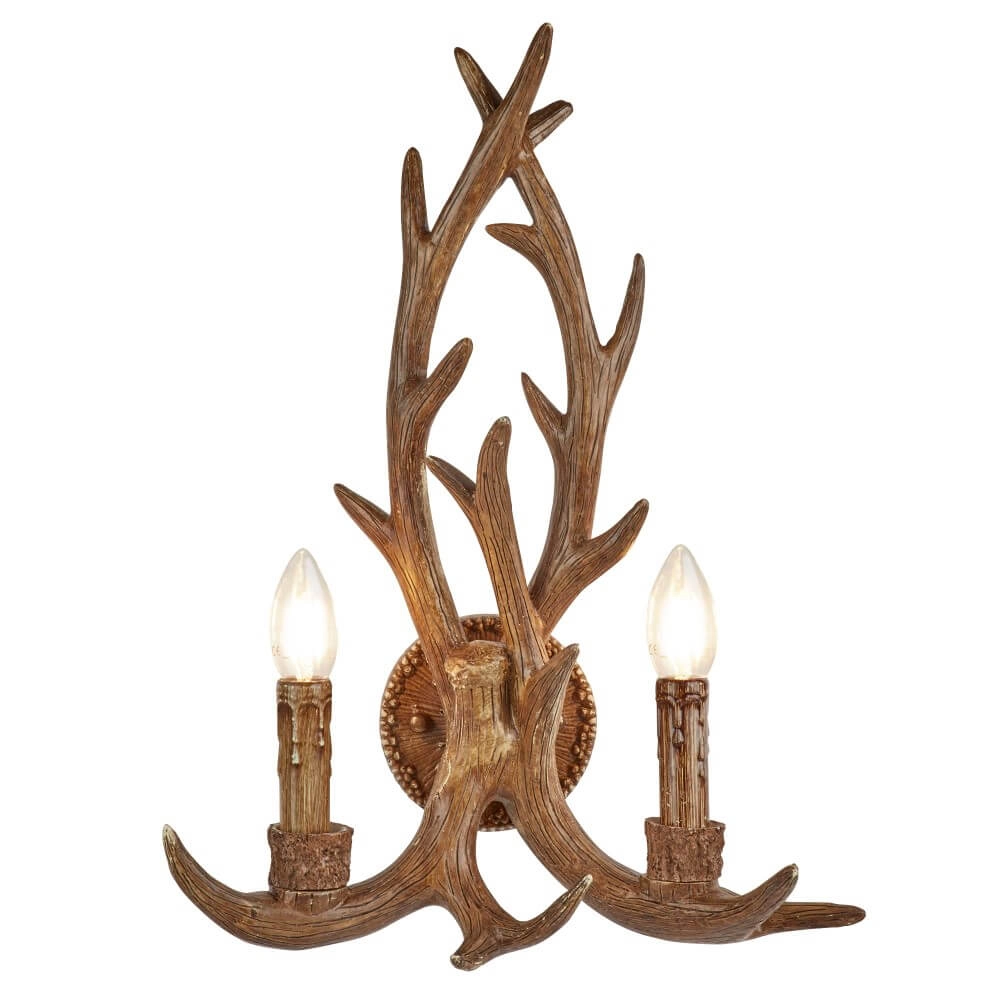 Applique en bois Stag