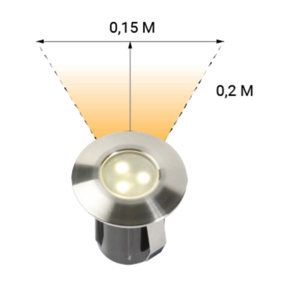 LED spots encastrés Birch set ensemble complet GardenLights 5907800859195