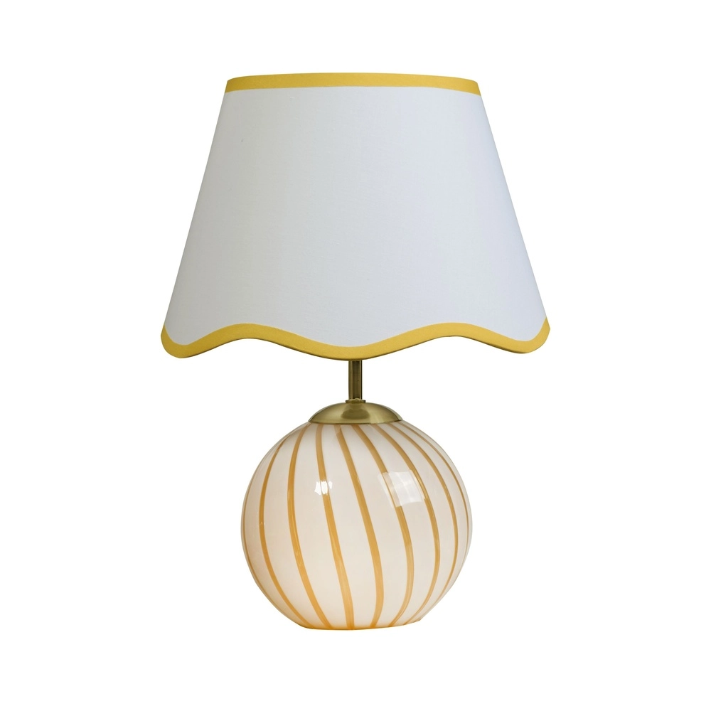 Belle lampe de table Celine jaune