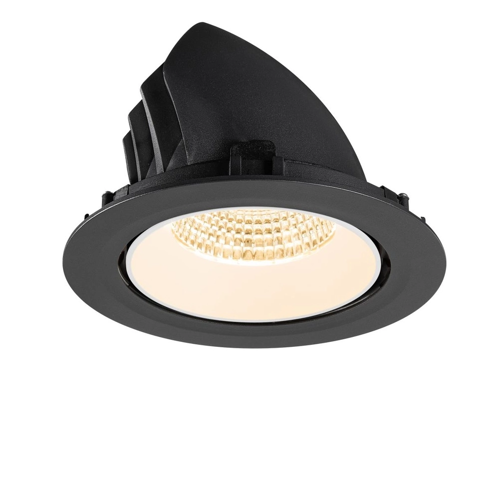 Spot encastré Numinos Gimble XL noir/blanc 2700K - 55 deg SLV 4024163308830