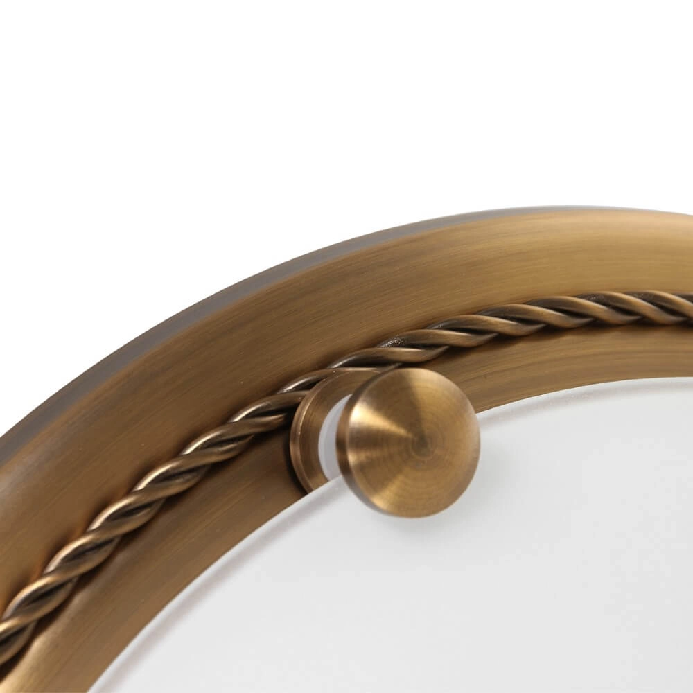 Lampe Ceiling and Wall ou applique 30cm bronze marron Steinhauer 8712746023077