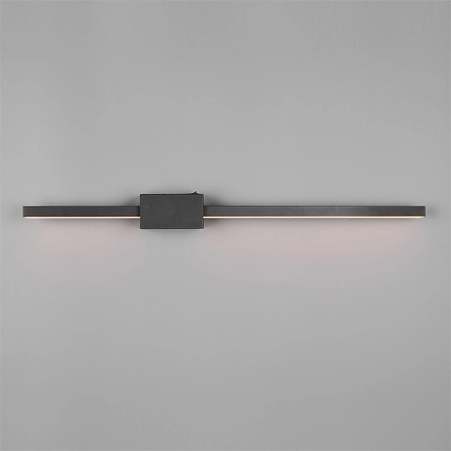 Lampe murale moderne Cassino noir 70,5 cm Trio 4017807683226