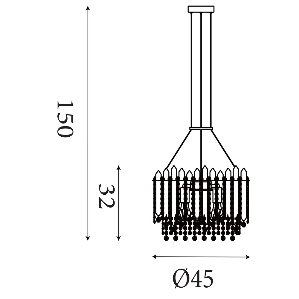 Suspension Spear or Ø 45cm Searchlight 5053423302201