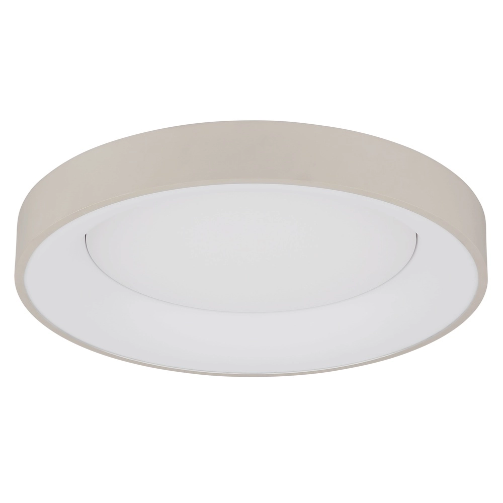 Plafonnier moderne Gallegos brun sable Ø 50cm Globo 9007371566969