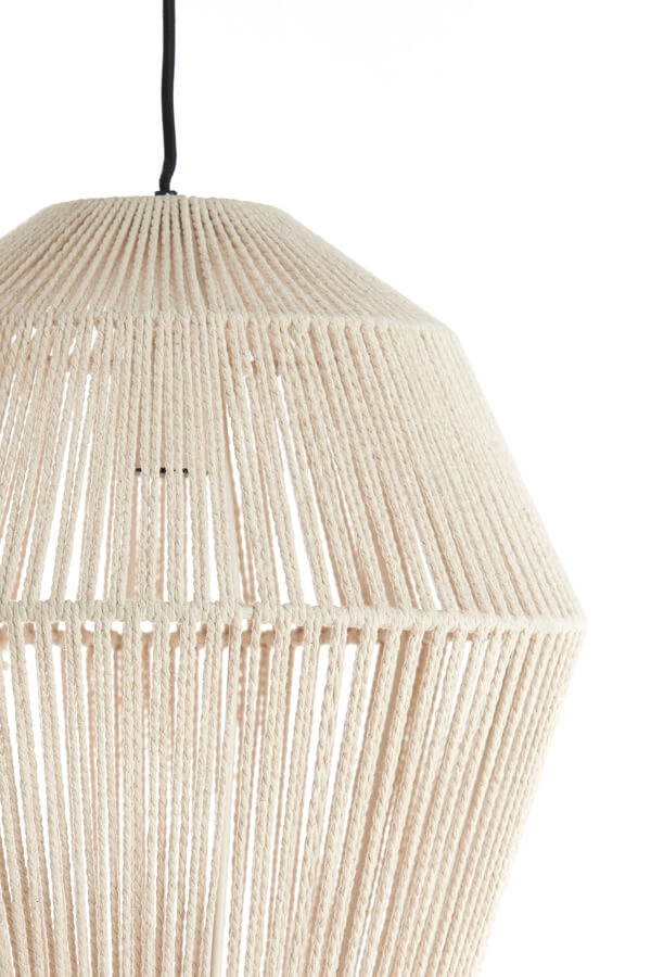 Suspension scandinave Deya crème Ø38cm Light & Living 8717807744953