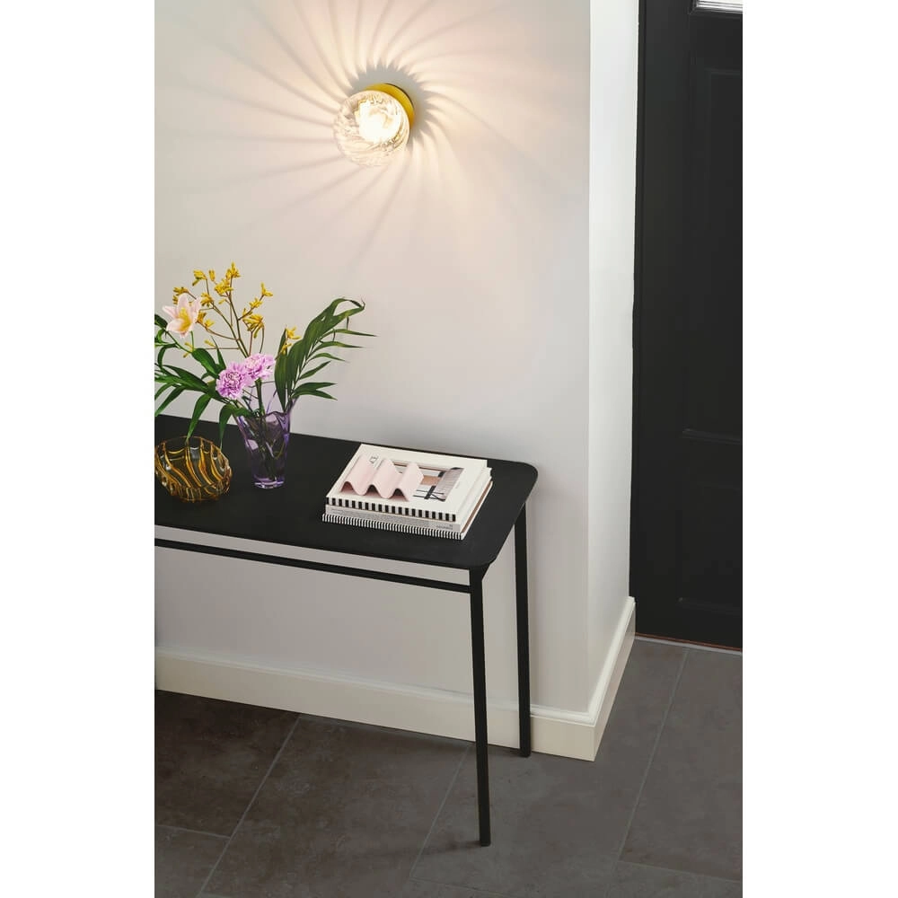 Applique murale en verre Chisell laiton Nordlux 5704924015663