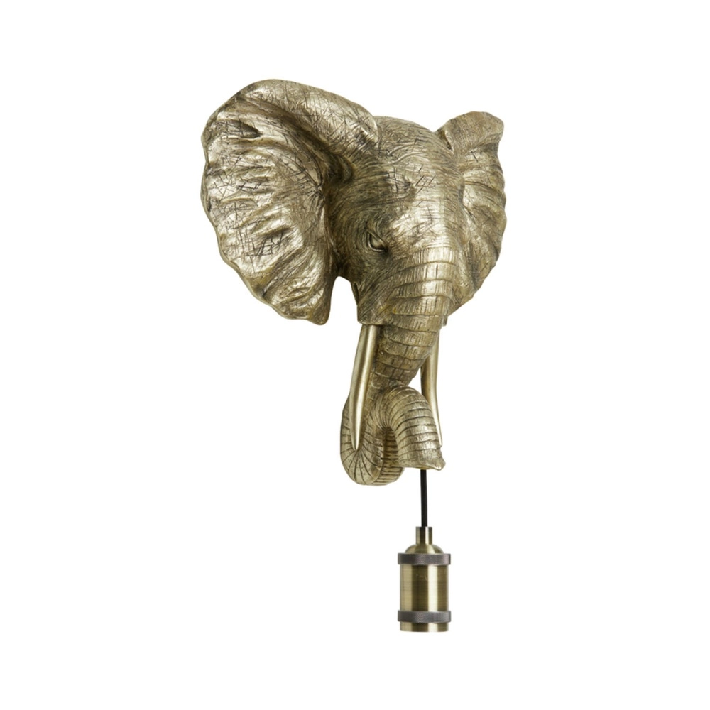 Lampe murale Elephant Or