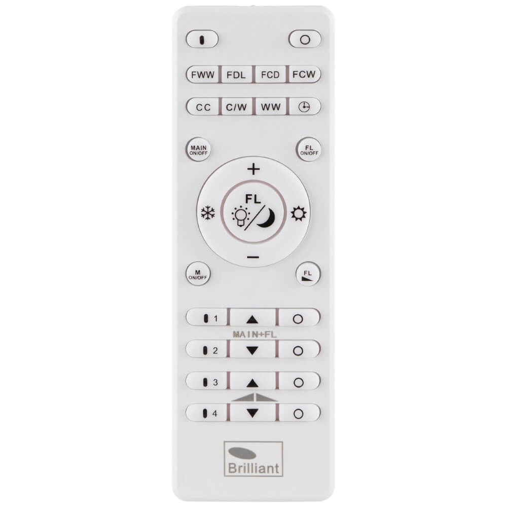 Plafonnier Laurice blanc Brilliant 4004353397066