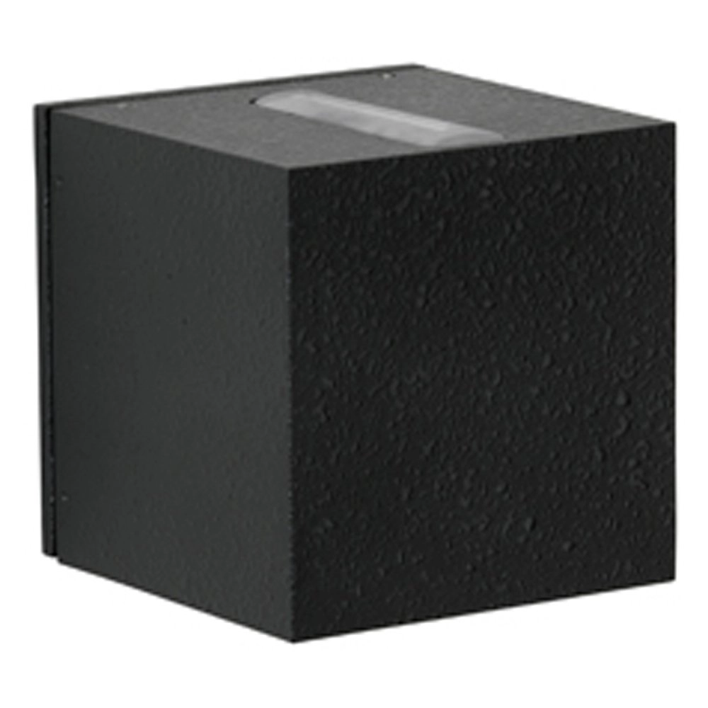 Applique LED carrée Zenn 10,5 cm - noir Applique LED carrée Zenn 10,5 cm - noir