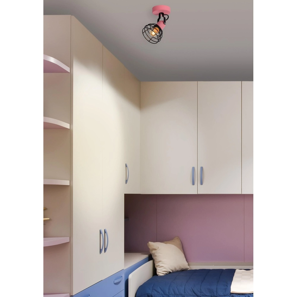 Lampe de plafond Pola rose Lucide 5411212083005
