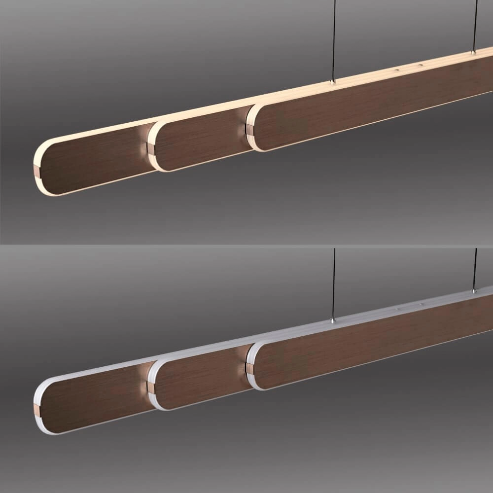 Lampe suspendue design Adriana Round brun Paul Neuhaus 4012248384299