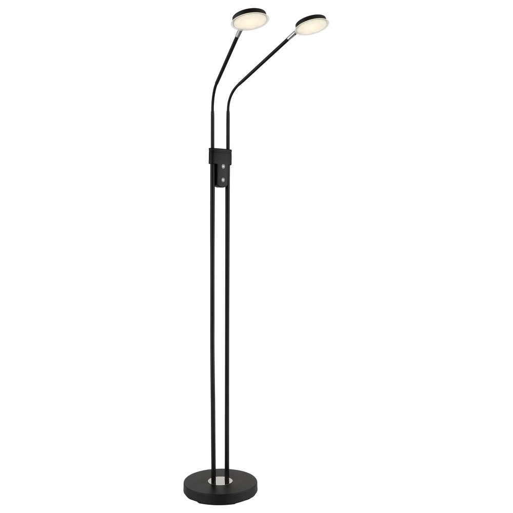 Lampe de lecture double Silvio Noir Globo 9007371580378