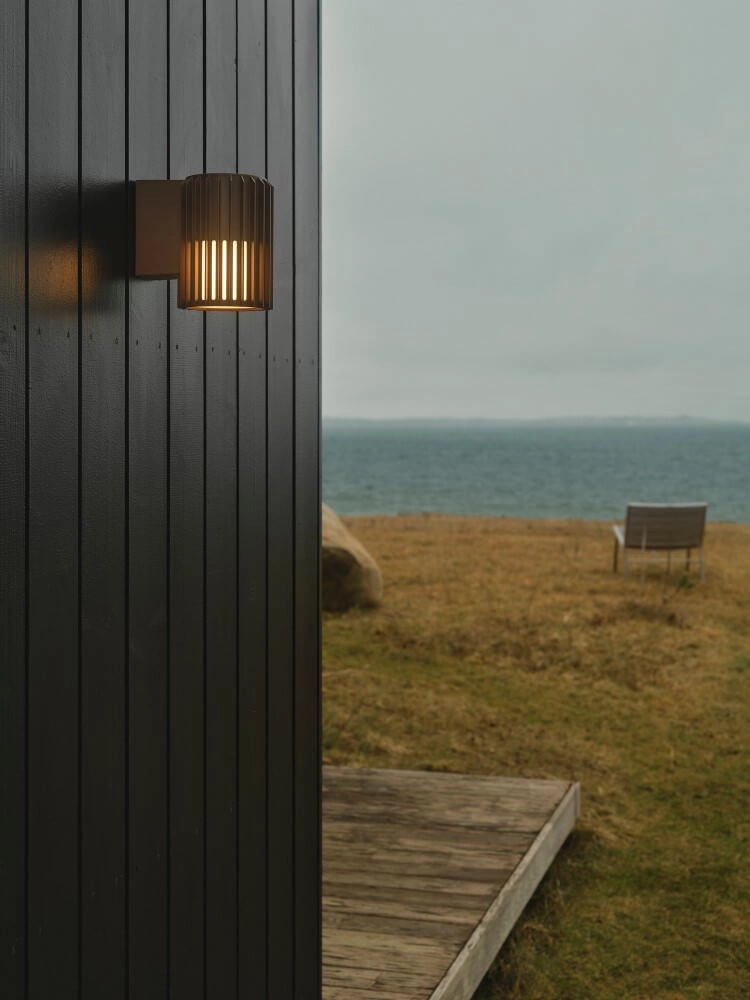 Lampe d'extérieur design Aludra simple - marron métallisé Nordlux 5704924022043