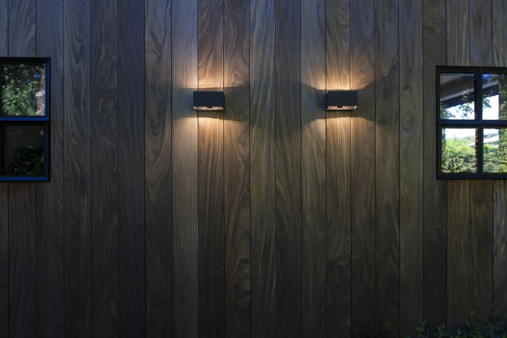 Lampe murale élégante Gemini Gris avec capteur Lutec 6939412018171