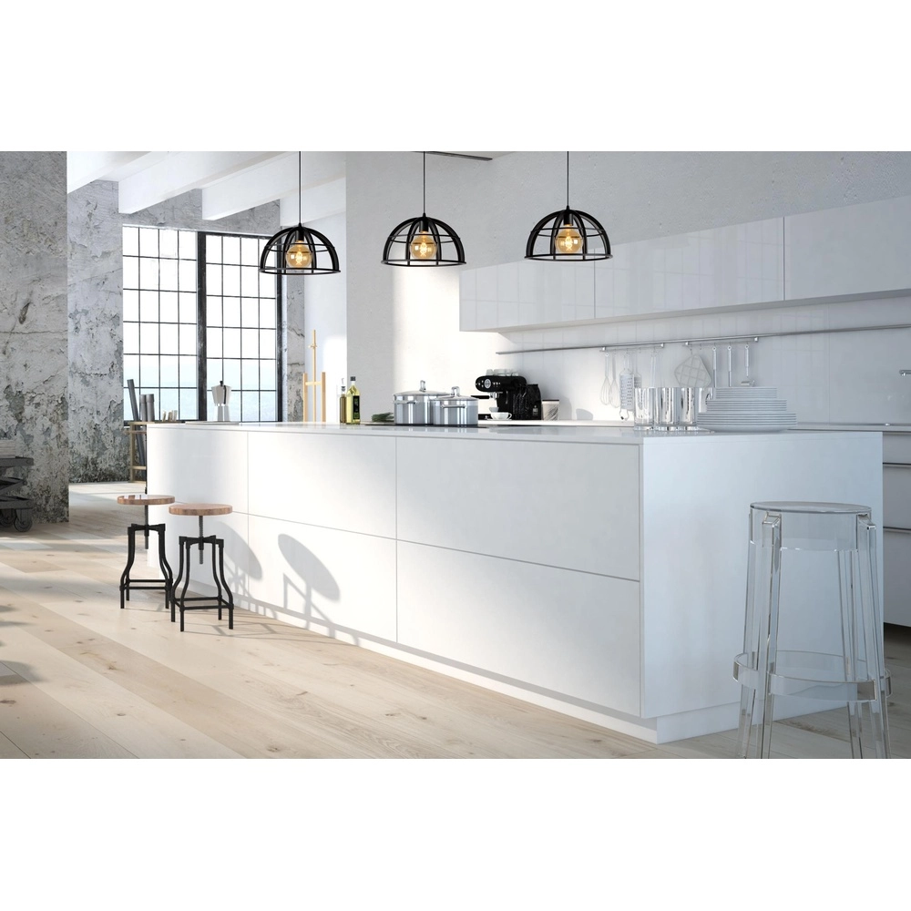 Lampe suspendue Dikra Industrial Black Lucide 5411212761002