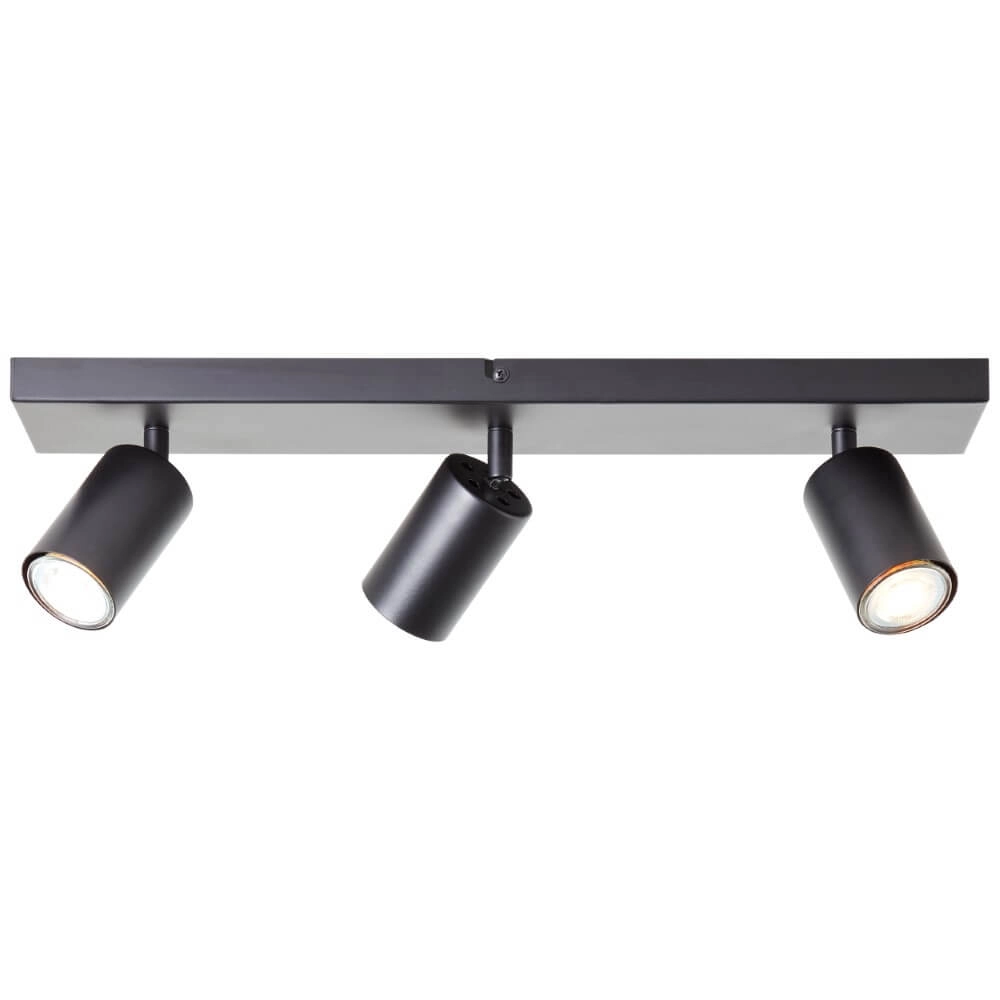 Spot de plafond noir Jello 3 lumières
