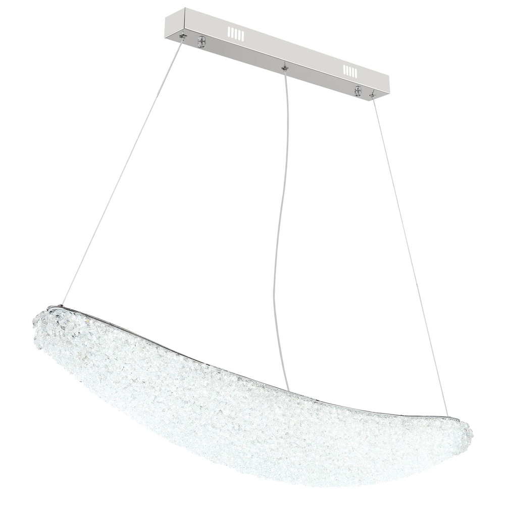 Lampe suspendue Kristalla Chrome Globo 9007371566785