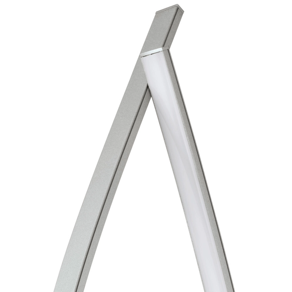 Applique LED Palozza 1 acier inoxydable Eglo 9002759988890