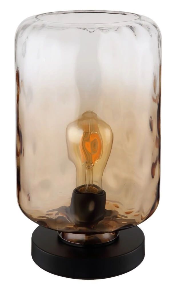 Lampe de table design Darina verre ambré Globo 9007371455522