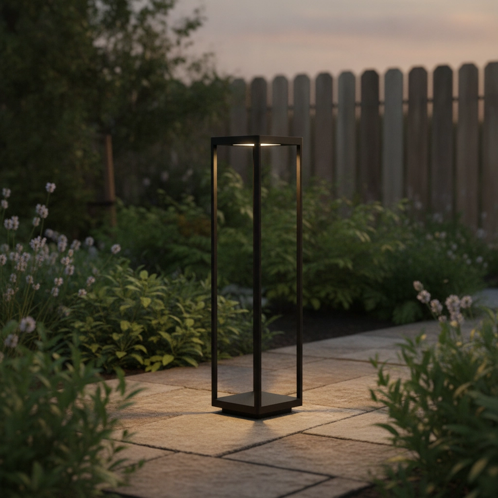 Lampe de jardin carrée Surf 80cm