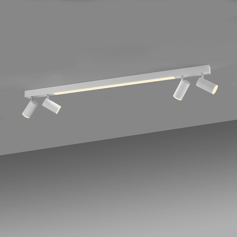 Emplacement monté en surface au plafond Pure Lines Spot 110 cm - blanc Paul Neuhaus 4012248395837