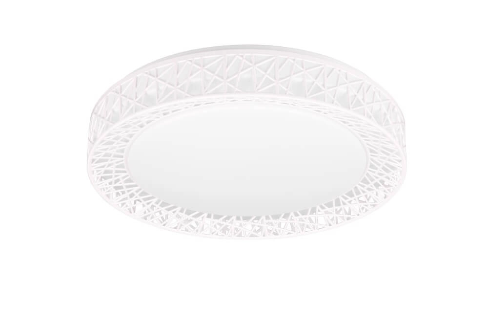 Plafonnier blanc Cluster Ø48cm Trio 4017807599794