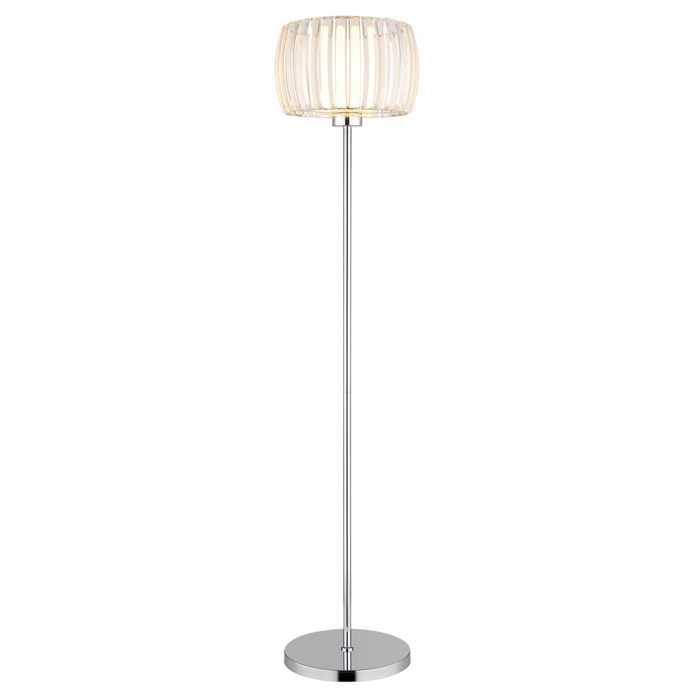 Lampe de pied Maribel Chrome