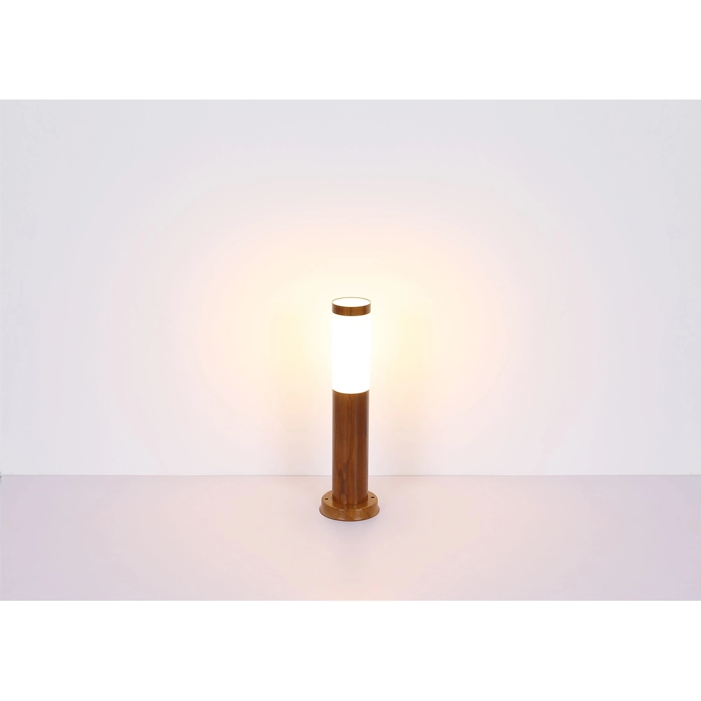 Lampe de jardin Boston bois avec blanc Globo 9007371423132
