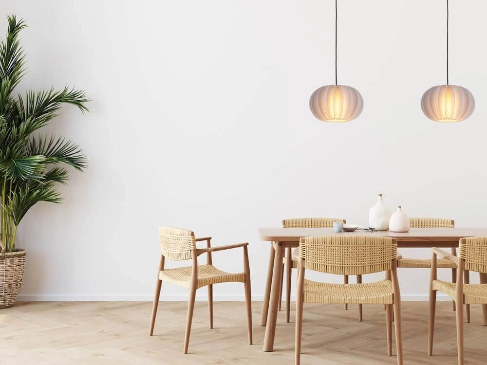 Lampe suspendue 2 lumières Arena avec des casquettes blanches Masterlight 8718121307893