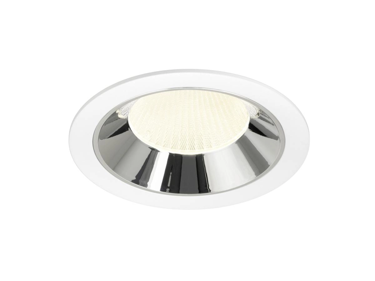 Spot encastré Numinos XL blanc/chrome 4000K - 20 deg