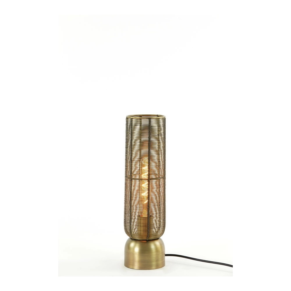 Lampe de table Lezuza Ø bronze de 11 cm Light & Living 8717807659882
