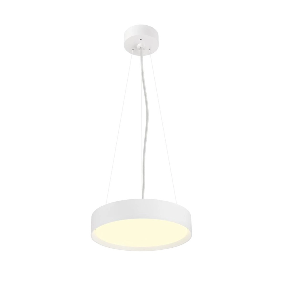 Plafonnier Decona Ø 30cm blanc - Capteur 3000K/4000K SLV 4024163302906