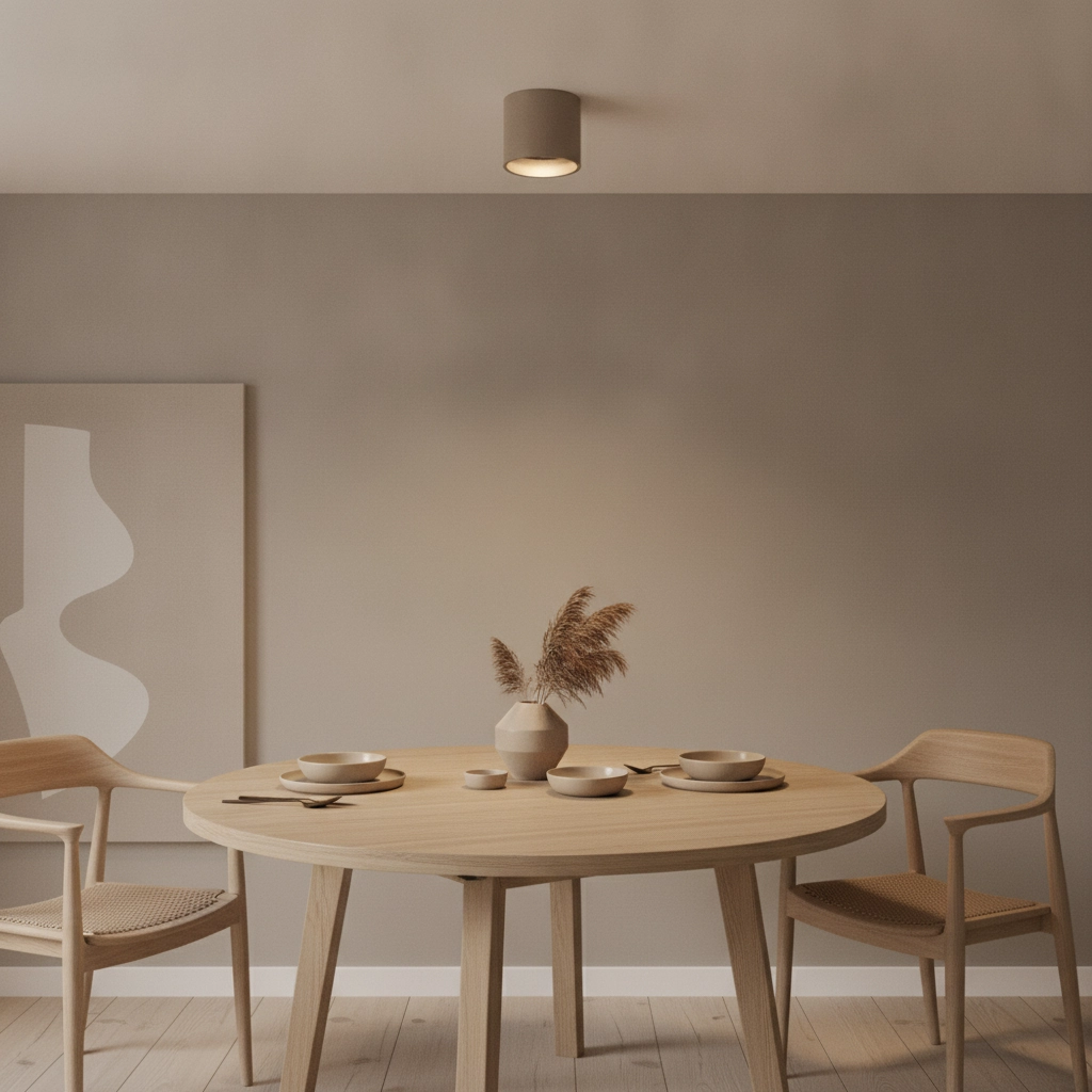 Spot de plafond led Orleans champagne