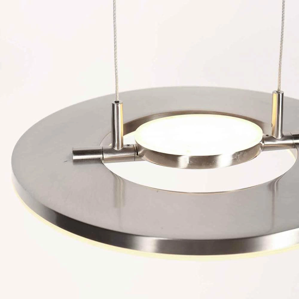 Suspension élégante Soleil Ø 32cm gris Steinhauer 8712746176674